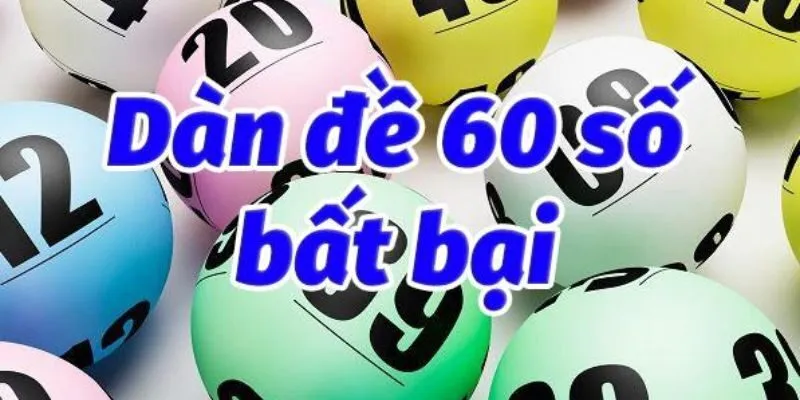 Dàn đề 60 số